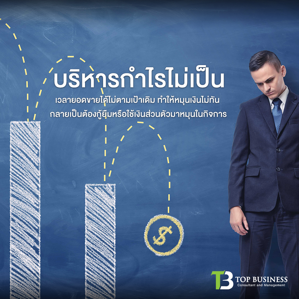 7 สาเหตุขายดี แต่ไม่มีกำไร